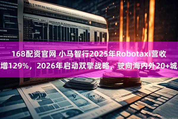 168配资官网 小马智行2025年Robotaxi营收增129%，2026年启动双擎战略，驶向海内外20+城